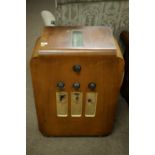 A mid-20th Century walnut cased radiogram.