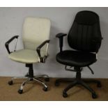 Two desk chairs