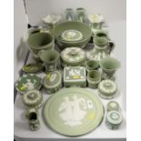 A collection of Wedgwood Jasperware.