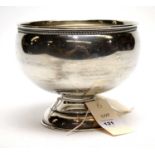 A silver bowl, by J & R Griffin Ltd,