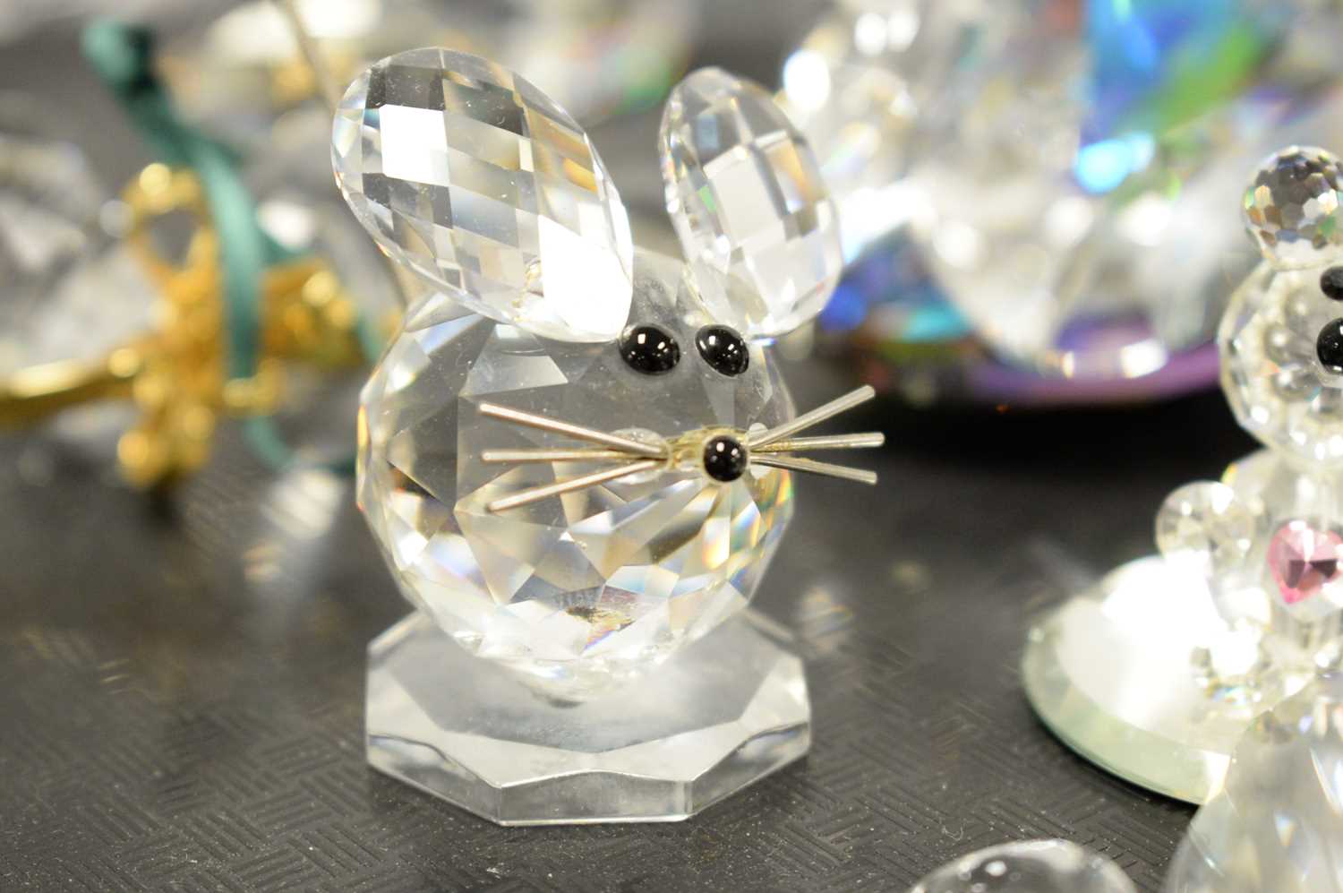 Swarovski and other crystal glass, various. - Bild 4 aus 4