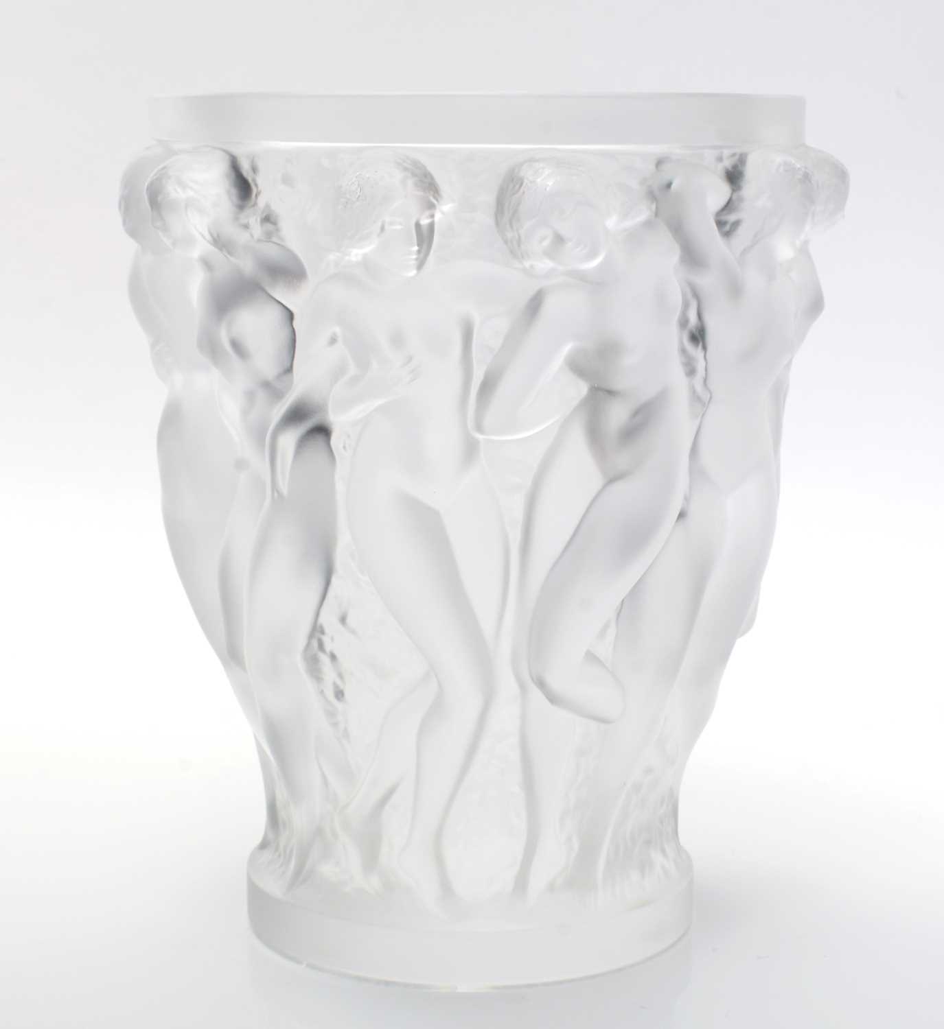 Lalique Bacchantes Vase - Bild 4 aus 11