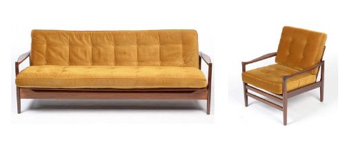 Ward & Austin for Cintique: a day bed and armchair
