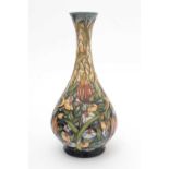 Moorcroft multi colour Prairie Summer pattern vase
