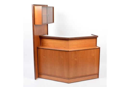 Turnidge: a mid Century teak bar - Image 1 of 6