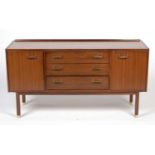 E. Gomme for G Plan: a tola wood sideboard.