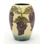 Moorcroft Berry pattern vase