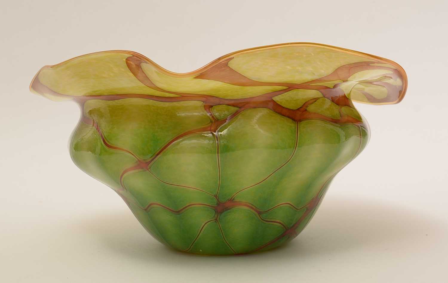 Roger Tye Studio Glass Bowl - Bild 8 aus 8