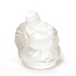 Modern Lalique Buddha