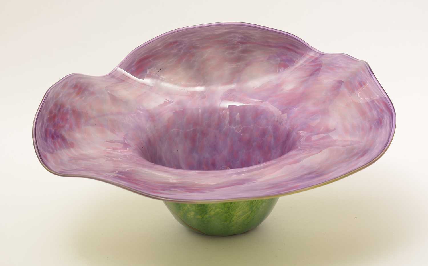 Roger Tye Studio Glass Bowl - Bild 7 aus 7