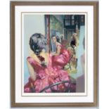 Robert Lenkiewicz - photolithographic print