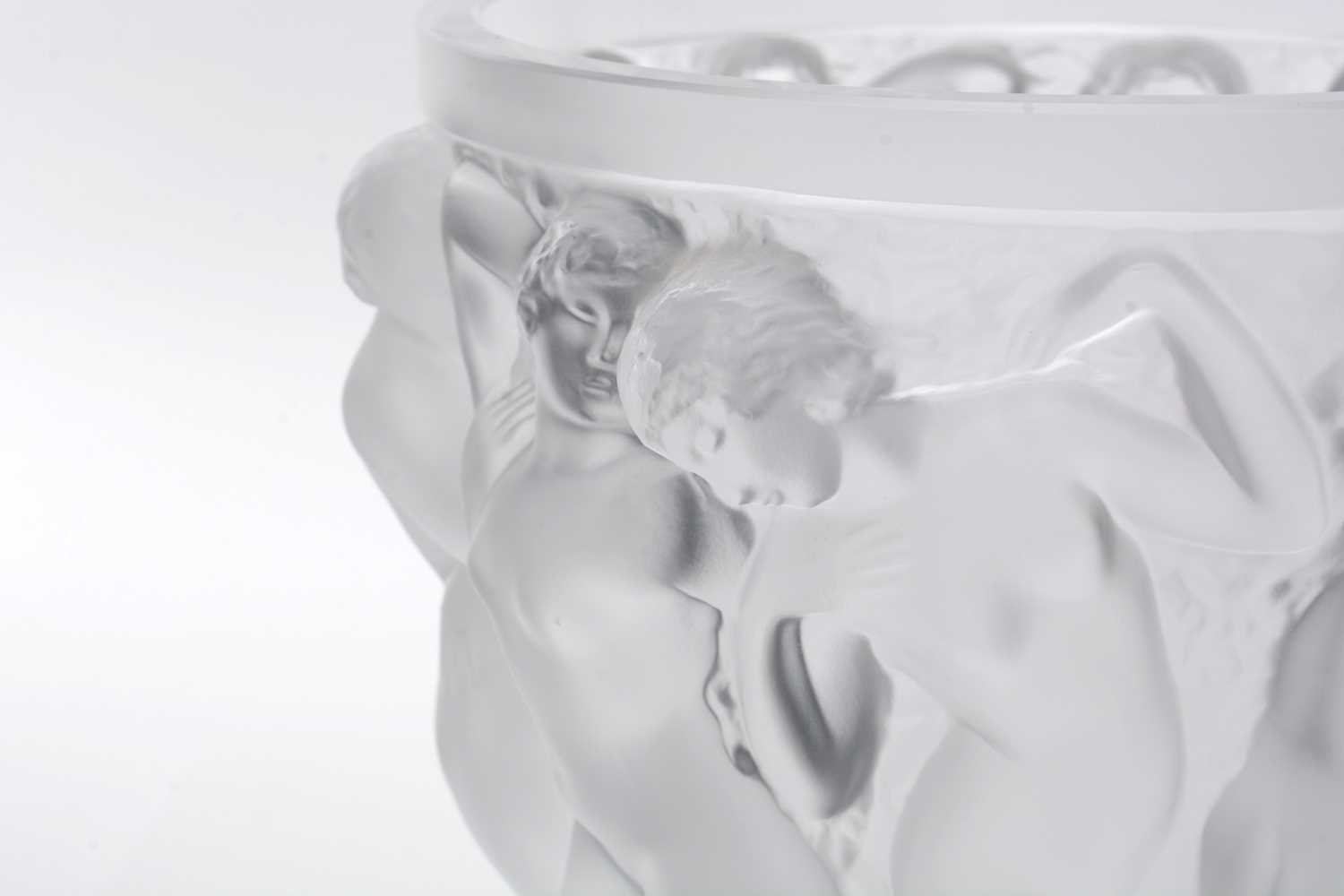 Lalique Bacchantes Vase - Bild 9 aus 11