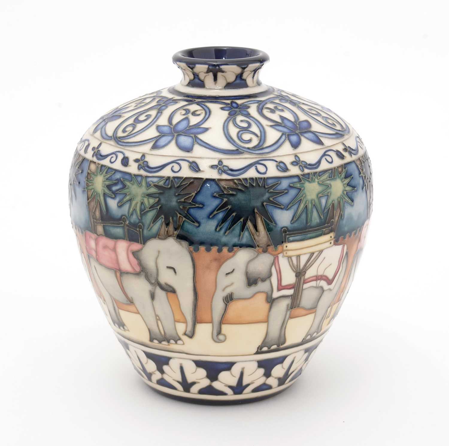 Moorcroft Kerala pattern vase