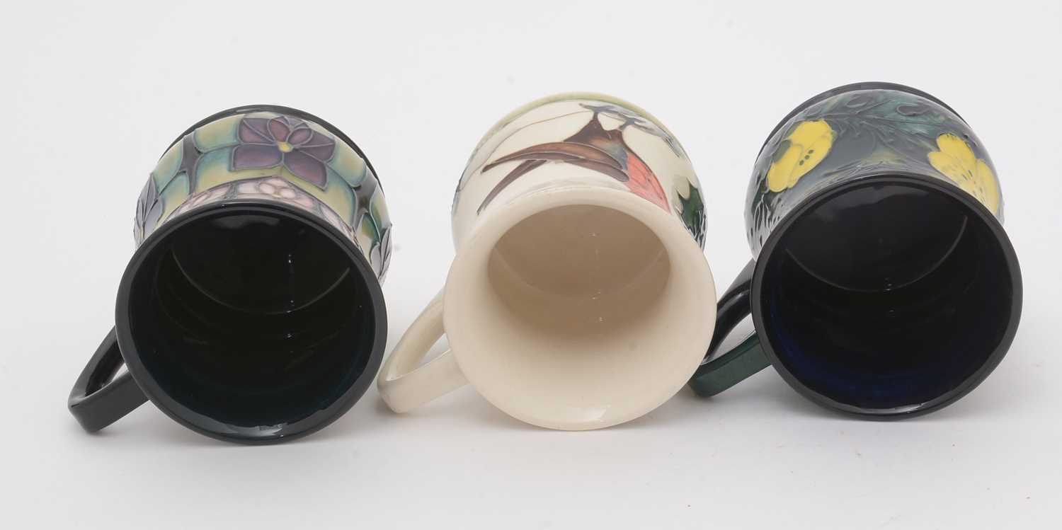 Three Moorcroft Mugs - Image 3 of 6