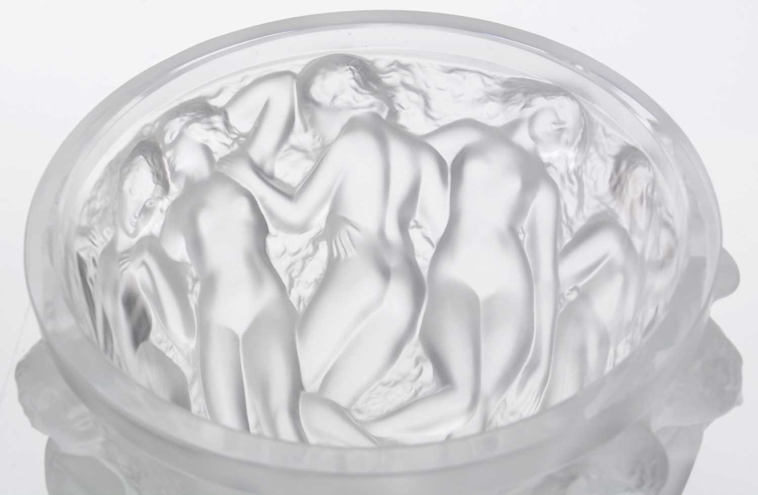 Lalique Bacchantes Vase - Bild 11 aus 11