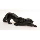 Modern Lalique Zeila Panther in black