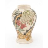 Moorcroft Golden Lily vase