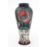 Moorcroft Mackintosh pattern vase.