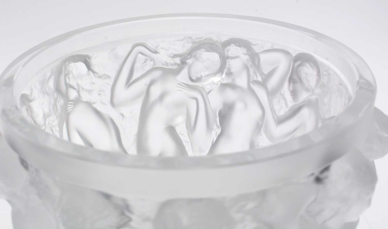 Lalique Bacchantes Vase - Bild 6 aus 11