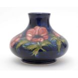 Moorcroft Anemone pattern vase