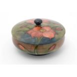 Moorcroft African Lily powder bowl and cover