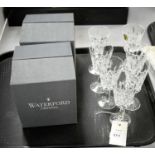Waterford Crystal 'Lismore' sherry glasses