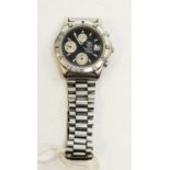 Tag Heuer 2000 Quartz Professional: a steel cased wristwatch,