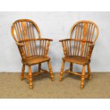 Pair of Victorian Child's Windsor chairs