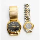 Two wristwatches by Bulova and Seiko