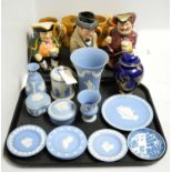 A selection of decorative ceramics,