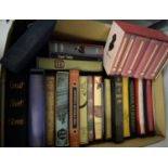 A selection of Folio Society Classics and other books.