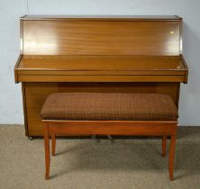 A Schreiber ‘Continental Model’ upright piano
