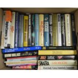 A selection of assorted biographies, novels and other books.
