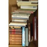 A selection of books relating to poetry and literature.
