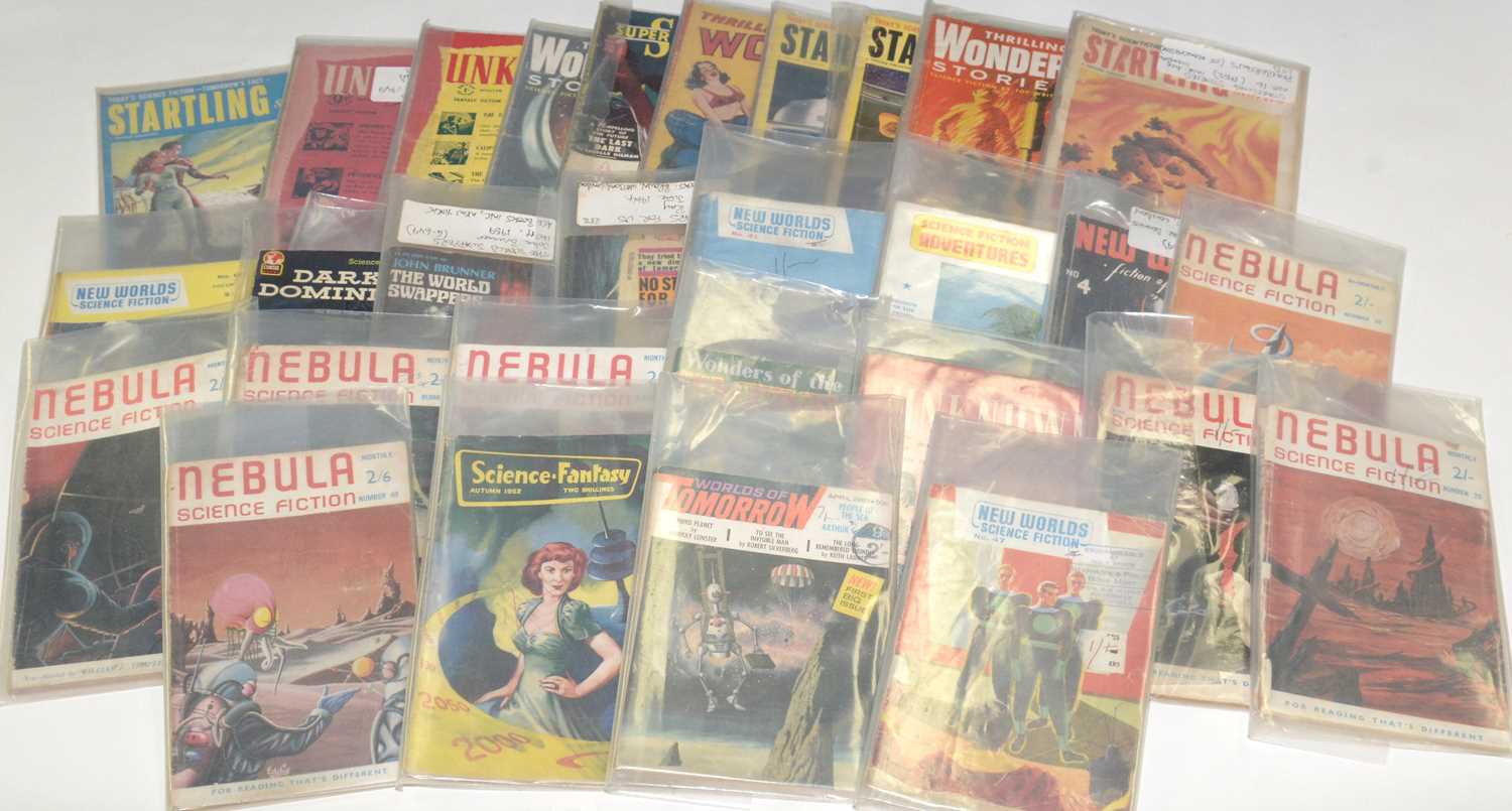 Vintage Science Fiction Magazines and Novels.