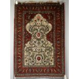 A Hereke prayer rug,