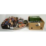 A collection of Action Man models, vehicles and accessories.