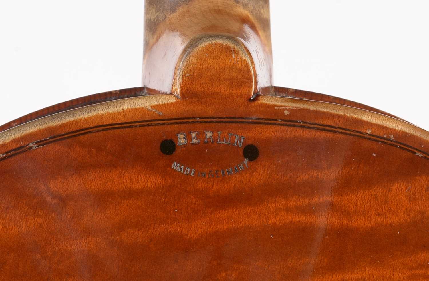 Louis Lowendall Violin, bow and case. - Bild 5 aus 15