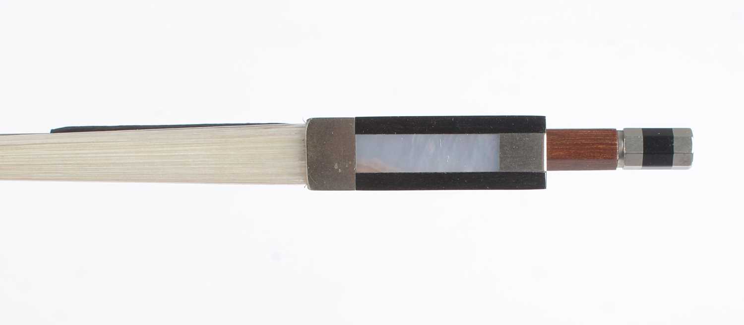 Joh. Schneider violin bow. - Bild 8 aus 10