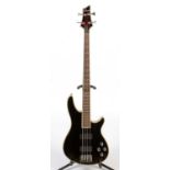 A Schecter Diamond Series C-4 Elite Bass