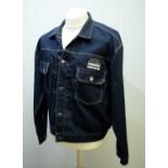 Oasis Knebworth 1996 Levi denim tour jacket