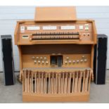 An Ahlborn digital pipe organ, three Archive modules and a pair of speakers