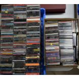 Large collection of rock CDs