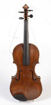 Scottish Violin stamped 'J Thow'