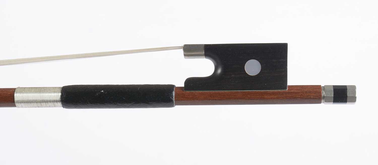 Joh. Schneider violin bow. - Bild 6 aus 10