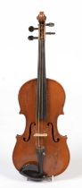 Continental Violin cased with bow
