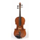 Continental Violin cased with bow