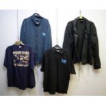 Moody Blues Tour jacket, sweatshirt, polo, and T-shirt