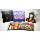 11 mixed rock LPs