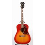 Aria Hummingbird style Guitar.